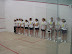 UR Women's team lined up for introductions at the William Smith match on Feb 20 2010
