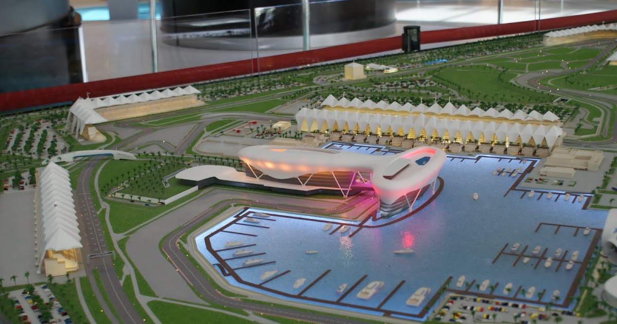 Fun, Fancy, and Frivolous!: Yas Marina F1 Circuit Model