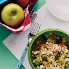 Couscous Salad with Broccoli and Raisins
