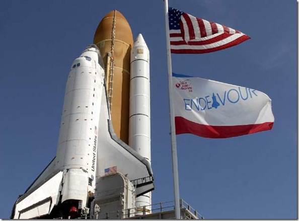 lanzamiento del Endeavour