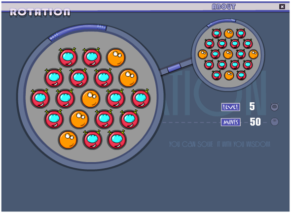 juego gratis en linea rotation