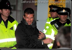 david beckham in manchester