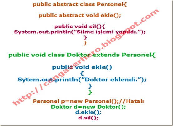 abstract class