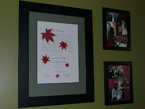 Maple Leaf Wedding Promise