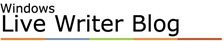 Live Writer Blog