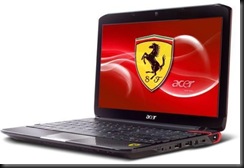 Acer Notebook Ferrari One 20001