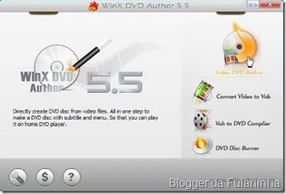 WinX DVD Author 5.5.8 - Imagem do programa WinX DVD Author 5.5.8 - Imagem do programa