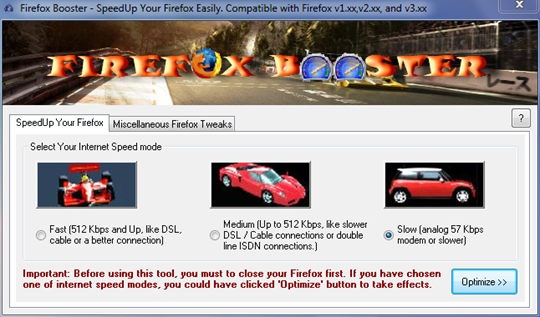 Increase Firefox Internet Browsing  and  Website Loading Speed