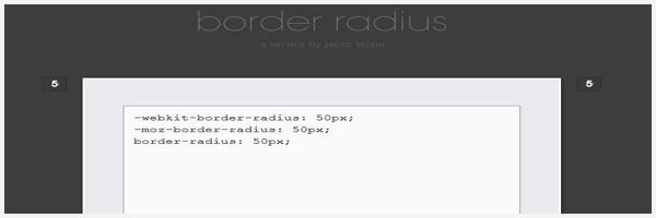 border-radius border-radius