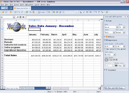 lotus-symphony-spreadsheets