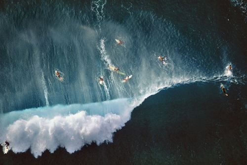 Breathtaking Aerial Photographs By Alex Maclean Seen On coolpicturesgallery.blogspot.com Or www.CoolPictureGallery.com sunset_beach_surfers