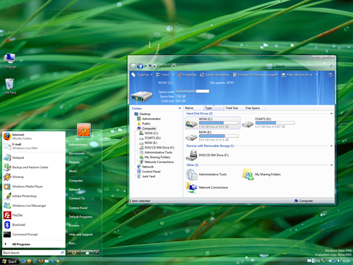 Window Vista Theme For Windows Xp