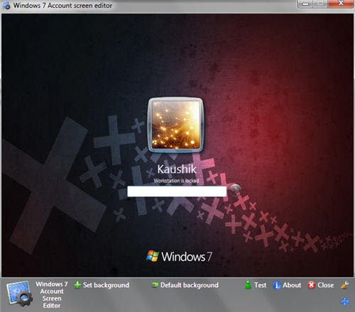 Change Picture Welcome Screen Windows 7