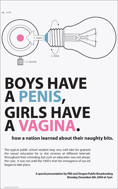 Boys have a penis, girls have a vagina