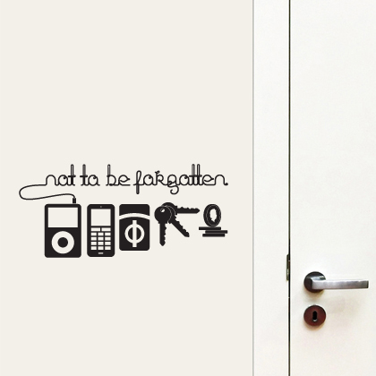 Not To Be Forgetten