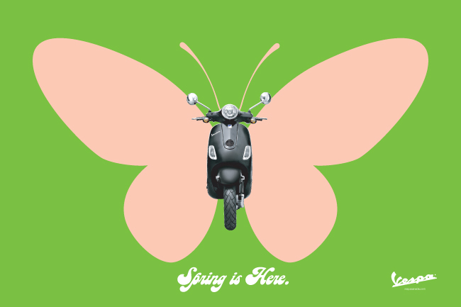 Vespa motorcycles: Iconic