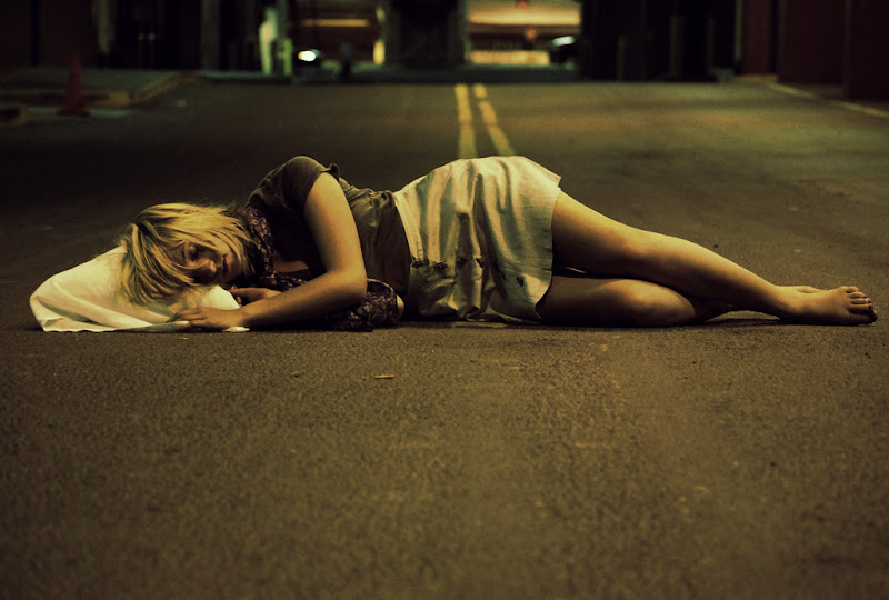 Sleeping on the road