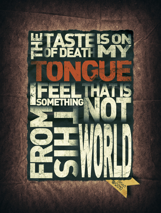 The Taste of Death