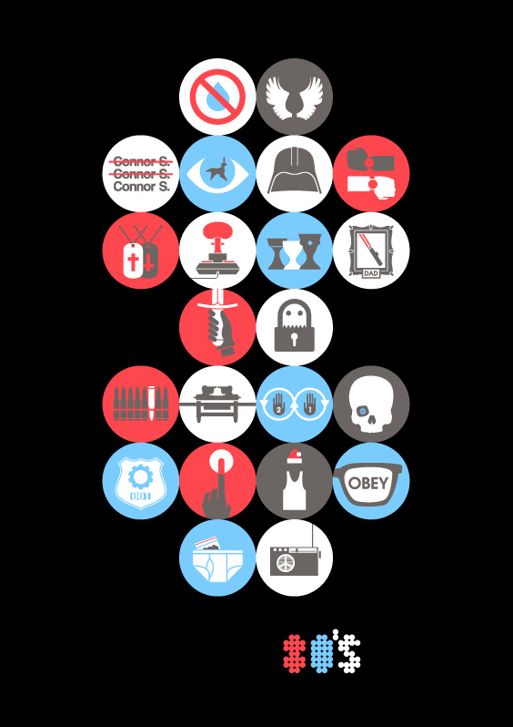 80′s filmography t-shirt