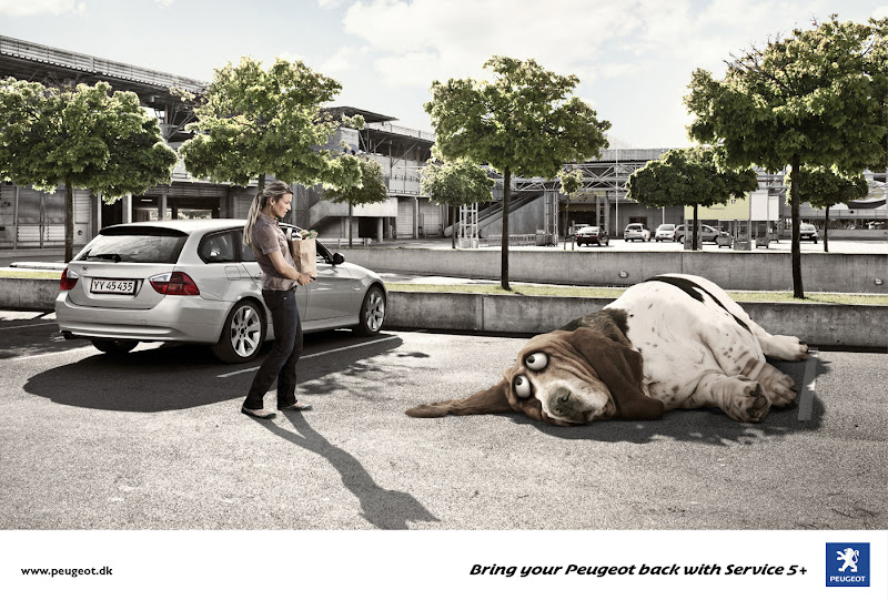 Lazy Dog. Peugeot