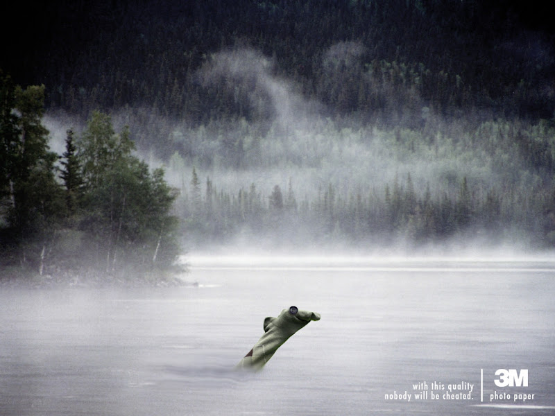 3M Photographic Paper. Loch Ness monster