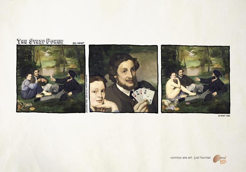 Museo Nazionale del Fumetto. The strip-poker
