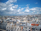 Panoramic view over Paris
