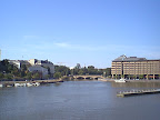 View to Pitkäsilta in Hakaniemi