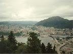 Panoramic view to Bergen
