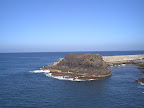 Breakwater in El Cotillo