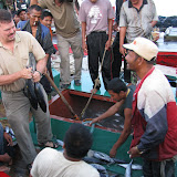 It's easier when your friend works with the local fishermen, and can get you the fish for free!