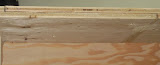 On the sides I had to make a length of 10'. I used a 10" long half lap joint that is glued and screwed.