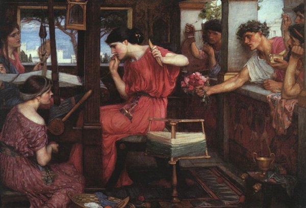 Penelope and the Suitors Penelope and the Suitors