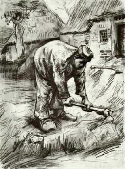 Peasant, Chopping Peasant, Chopping