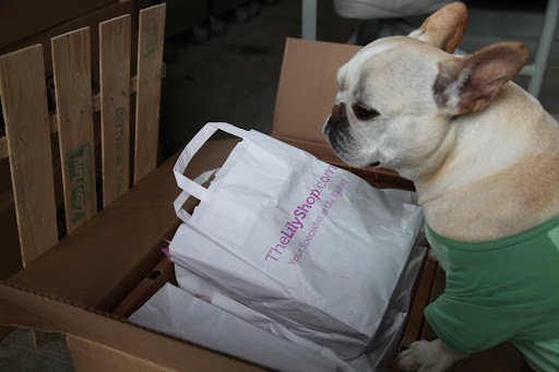 Oh YAY!!!  This crate contains lilies!
