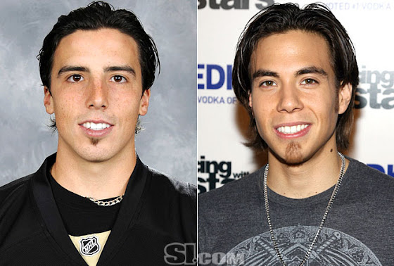 Marc-Andre Fleury & Apolo Anton Ohno Marc-Andre Fleury & Apolo Anton Ohno