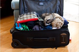 The fully packed suitcase The fully packed suitcase