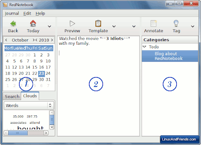 Rednotebook Journaling Software Rednotebook Journaling Software