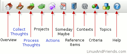 Thinking Rock - GTD Software