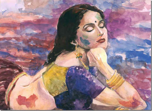Girl Holi