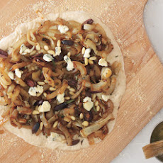 Caramelized-Onion, Rosemary, and Pine Nut Topping