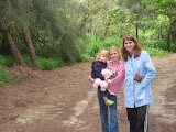 Mollie, Bethanie, and Angie on a walk