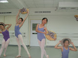 Bethanie's ballet class