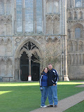 With Angie at Ely Cathedral