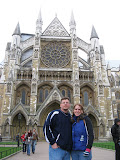 In front of Westminster Abbey