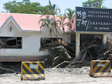 damaged building in Taimali