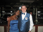 Groom and Bridesmaid