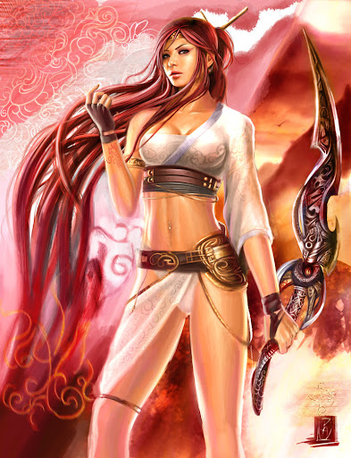 Nariko Quizás esta chica ha pasado un poco desapercibida, pero tiene suficiente talento como para poner a babear al personal durante unas buenas horas. Si quereis ver más de ella (y en movimiento) ya sabéis: Heavenly Sword.
