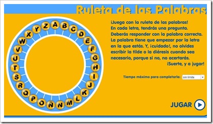 Ruleta de las Palabras