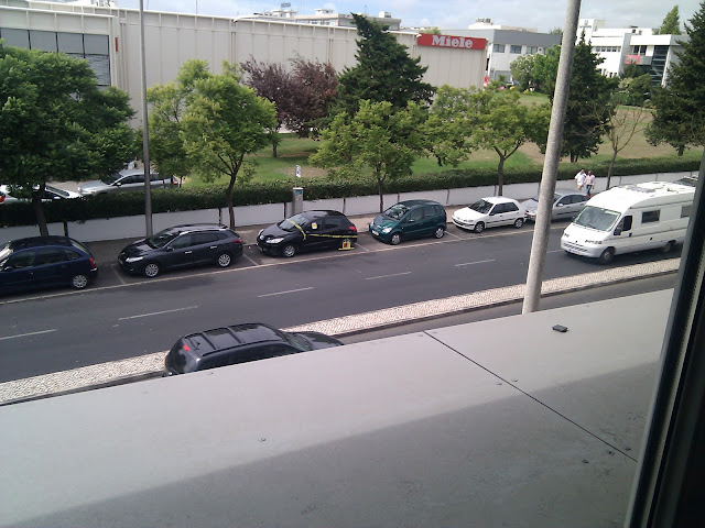 Coche con cepo